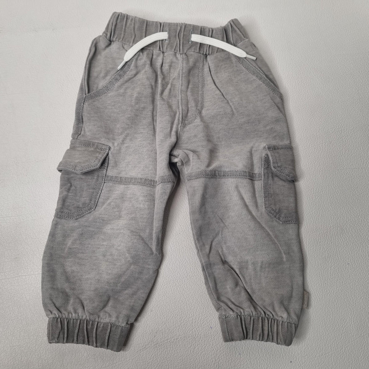 Pantalon cargo grey denim - Boutique Toup'tibou - photo 6