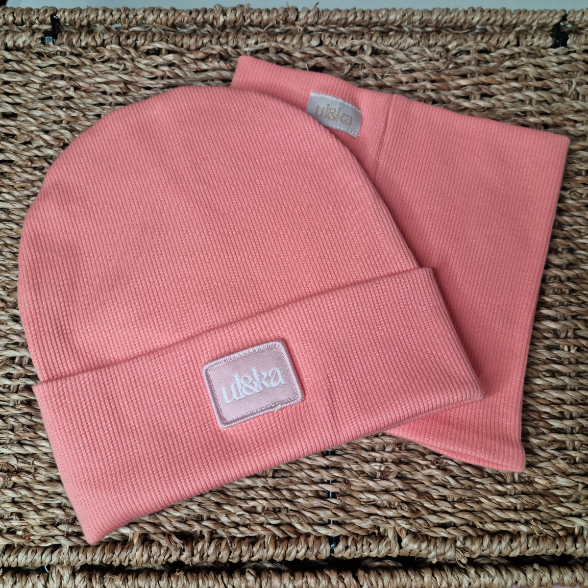 Set bonnet + col Papaya Line - Boutique Toup'tibou - photo 6