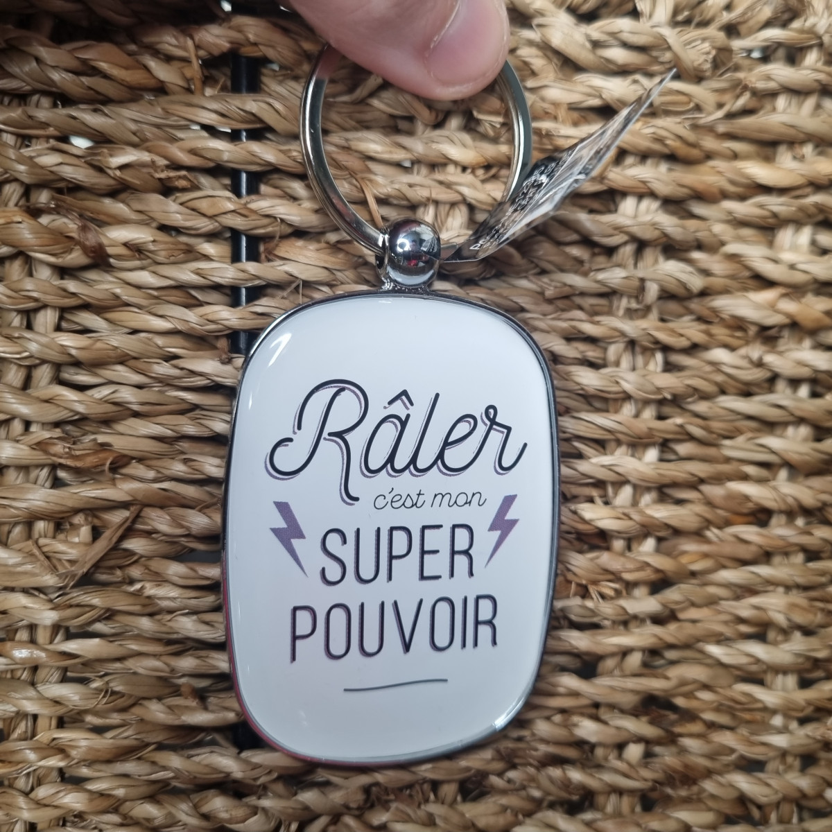 Porte-clés OPAT Râler c est mon super pouvoir - photo 6