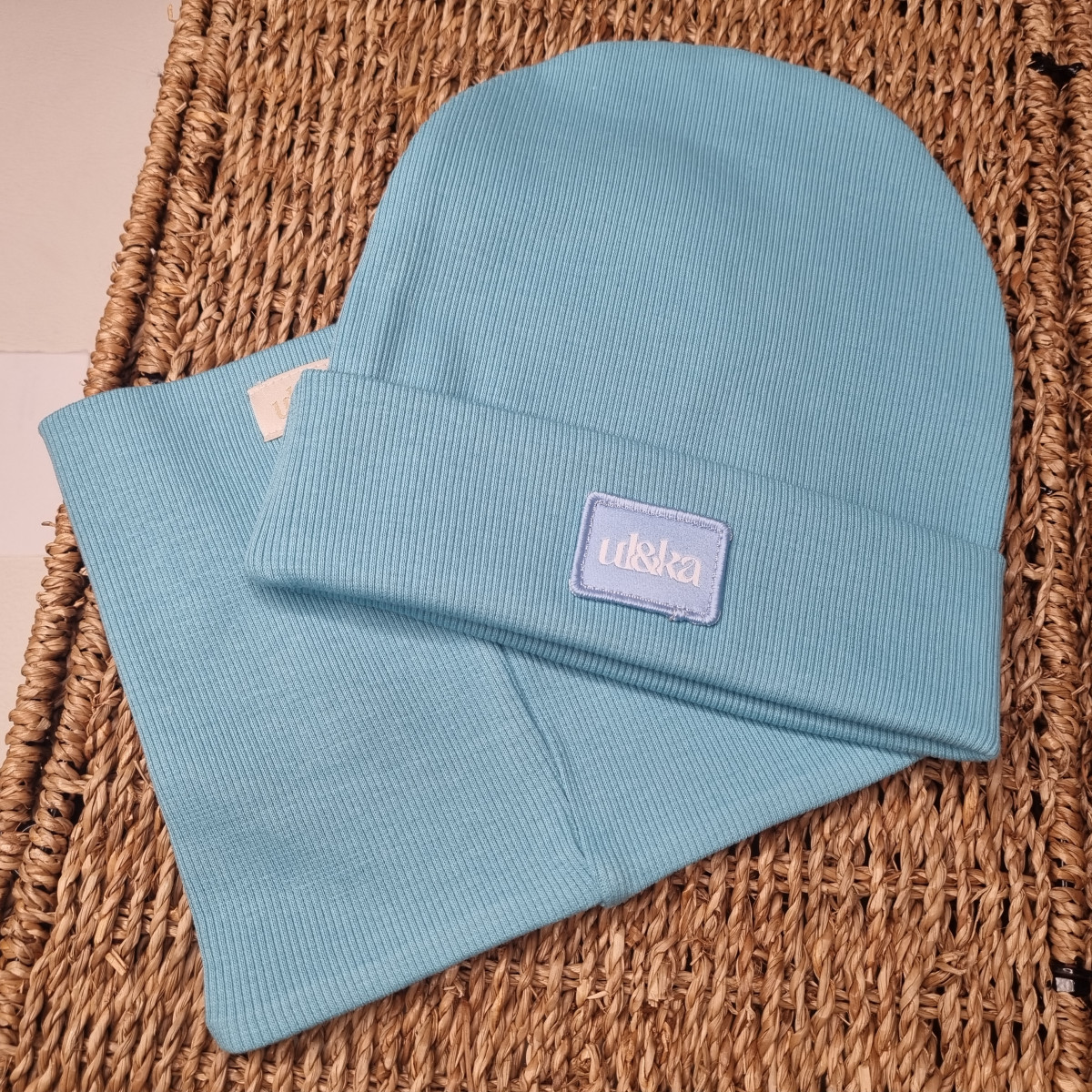 Set bonnet + col Ul&Ka - Ocean Line - Boutique Toup'tibou - photo 6