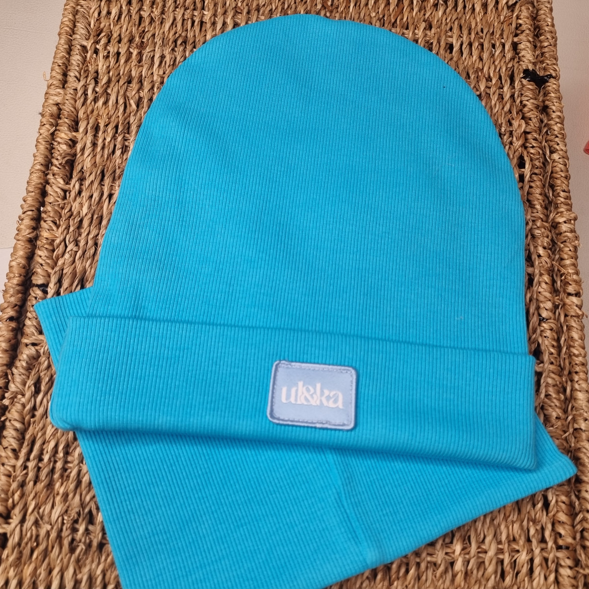 Set bonnet + col Ul&Ka - Turquoise Line - Boutique Toup'tibou - photo 6