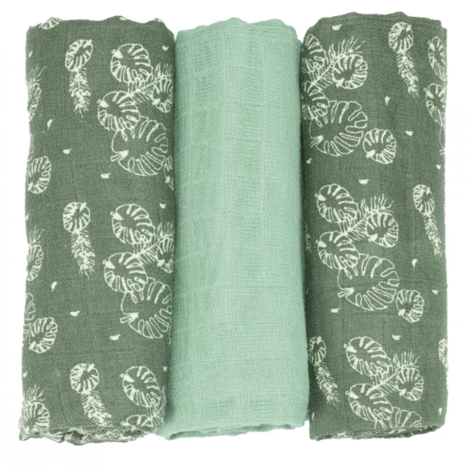 Lot de 3 tétras 70*70cm Feuilles vert - photo 8