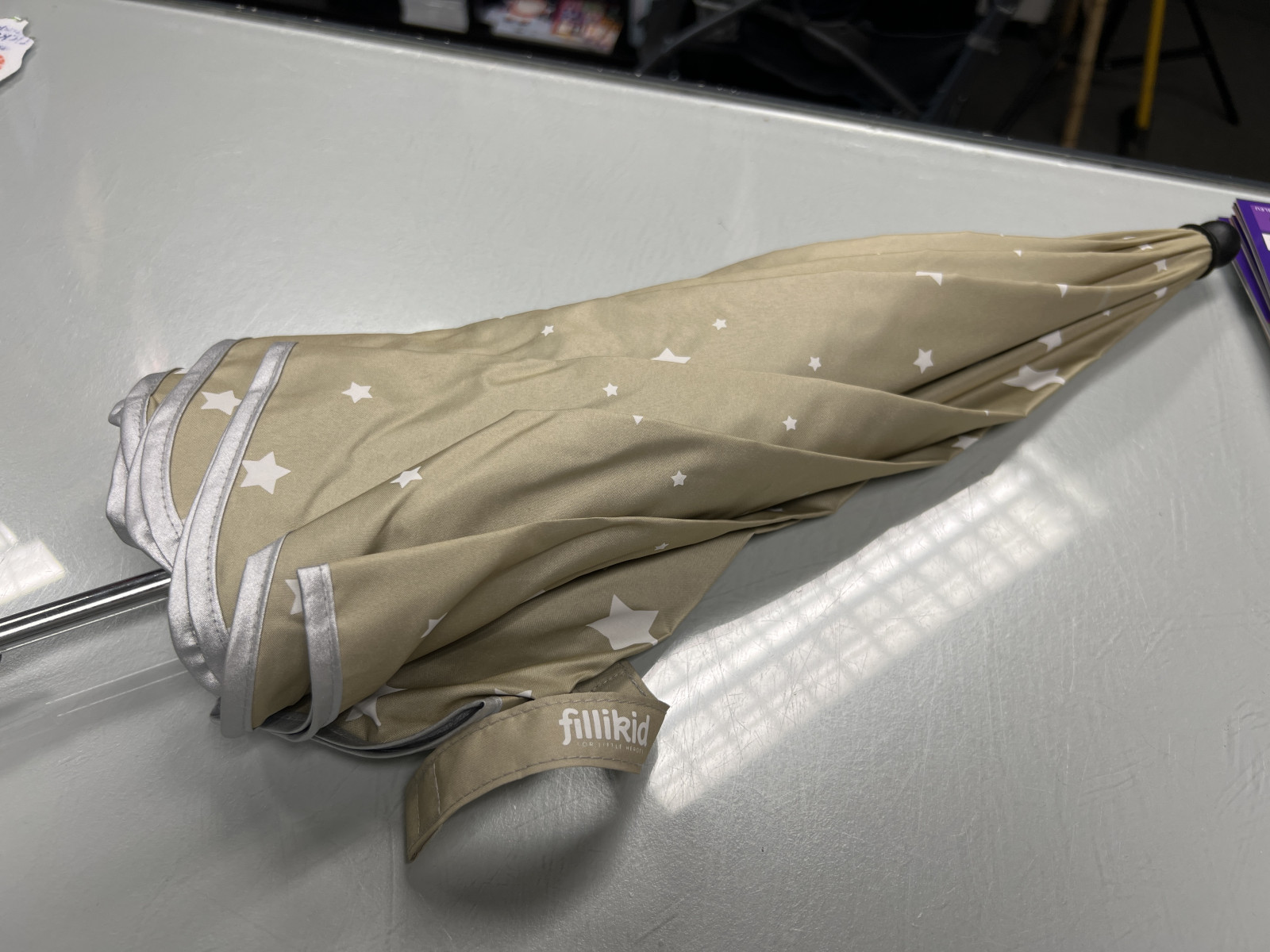 Parasol beige etoile - photo 6