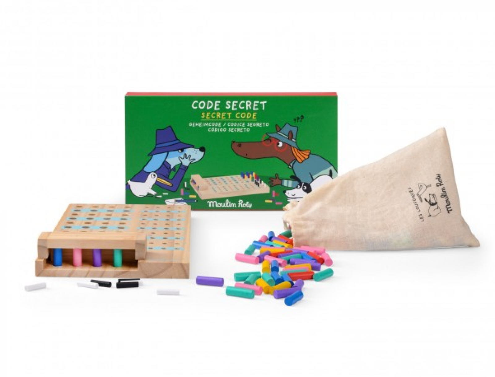 Code secret en bois Les Loufoques - photo 8