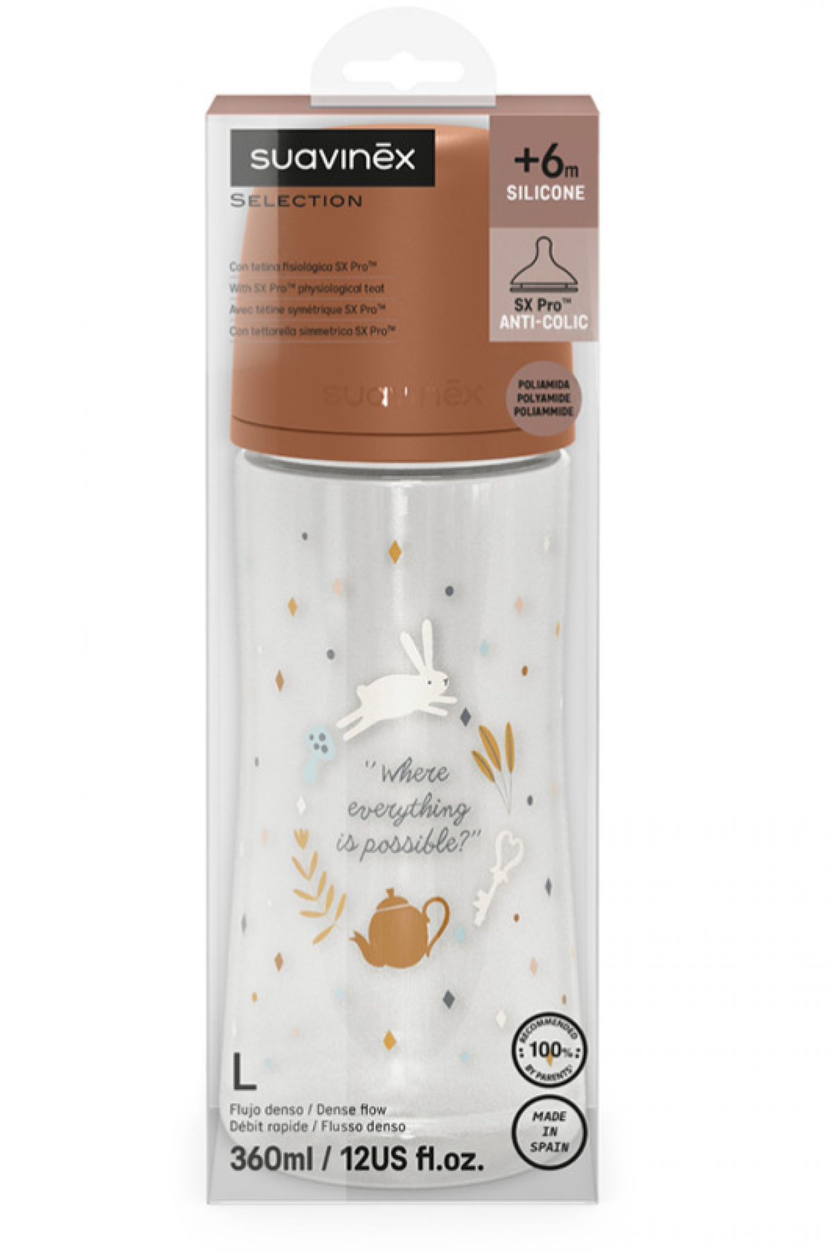 Biberon 360ml tétine SXPro L - Wonderland Camel - photo 7