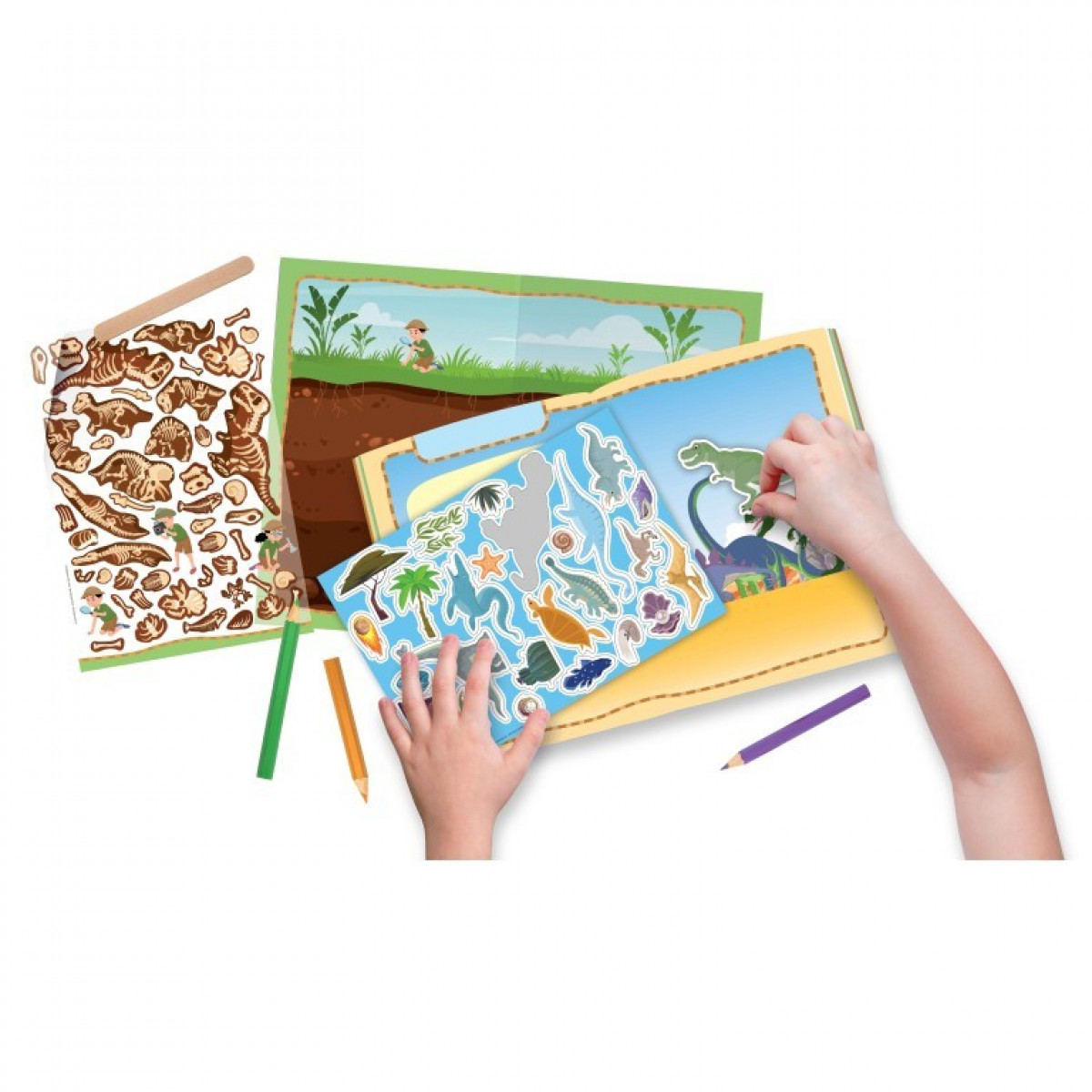 Mes premières activités arts & crafts - Les dinosaures - photo 7