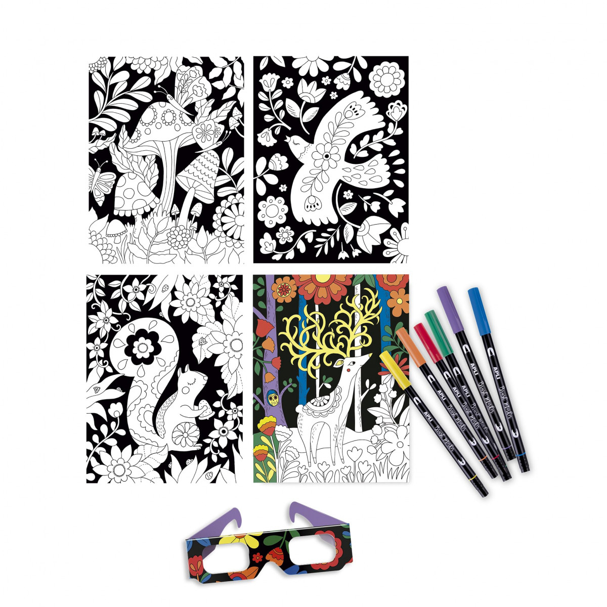 Coloring 3D - Boutique Toup'tibou - photo 7