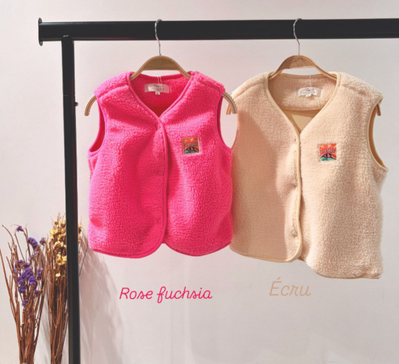 Gilet moumoute - Fushia - photo 6