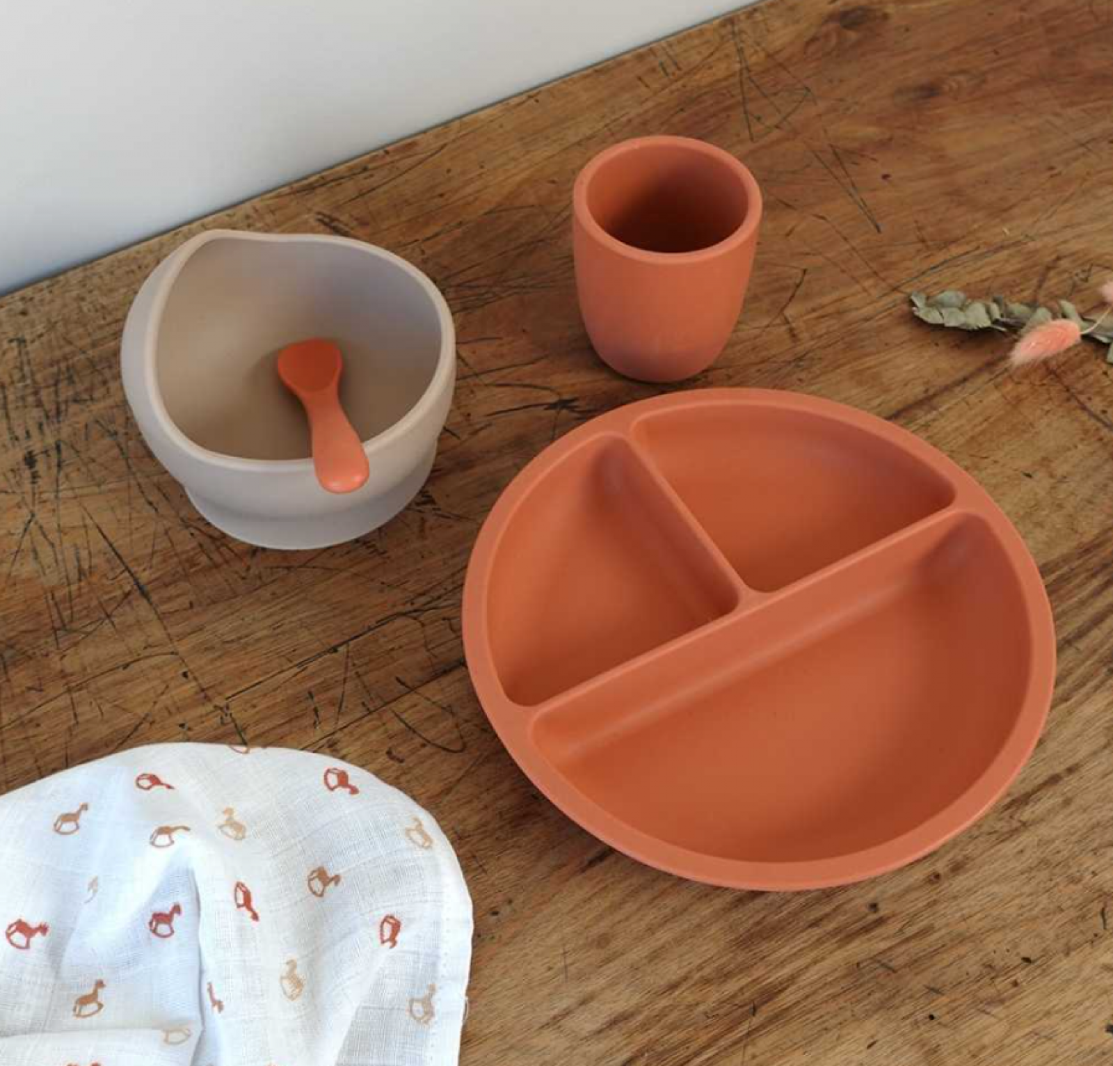 Set vaisselle végétale, silicone - photo 6