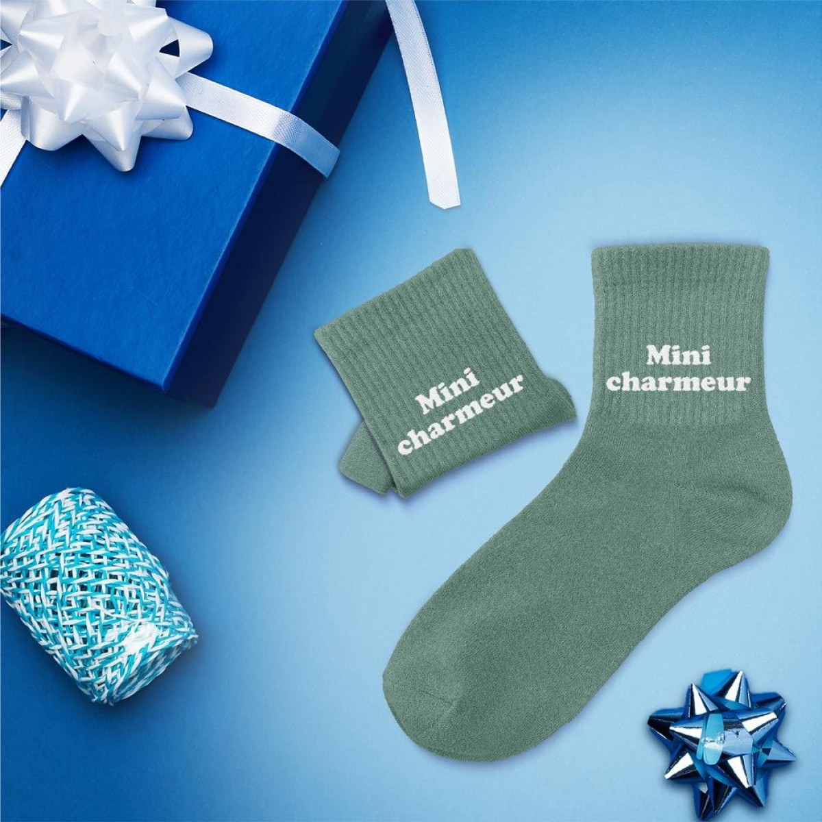 Chaussettes paillettes, à messages & dépareillées - Enfant - photo 19