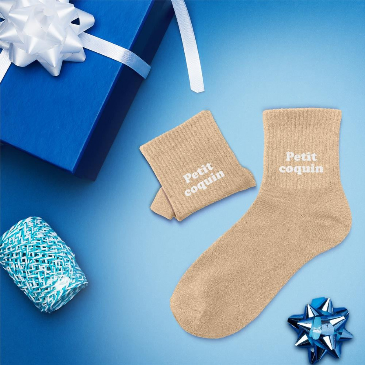 Chaussettes paillettes, à messages & dépareillées - Enfant - photo 16