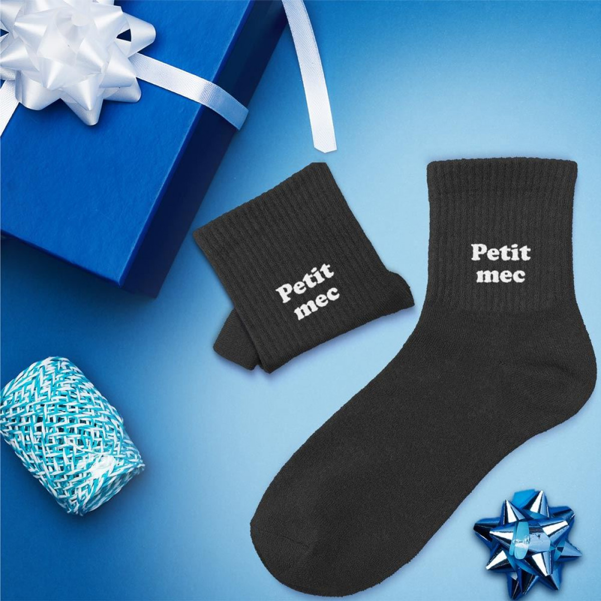 Chaussettes paillettes, à messages & dépareillées - Enfant - photo 13