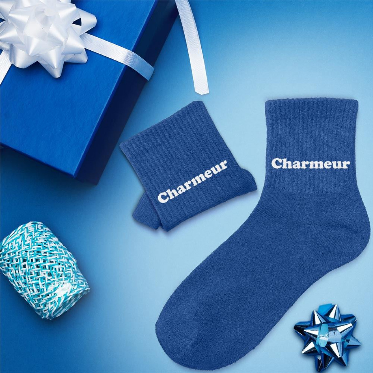 Chaussettes paillettes, à messages & dépareillées - Enfant - photo 11