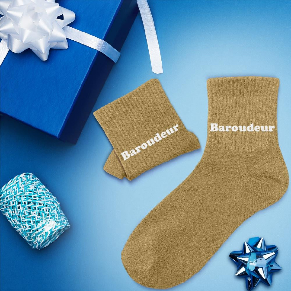 Chaussettes paillettes, à messages & dépareillées - Enfant - photo 8