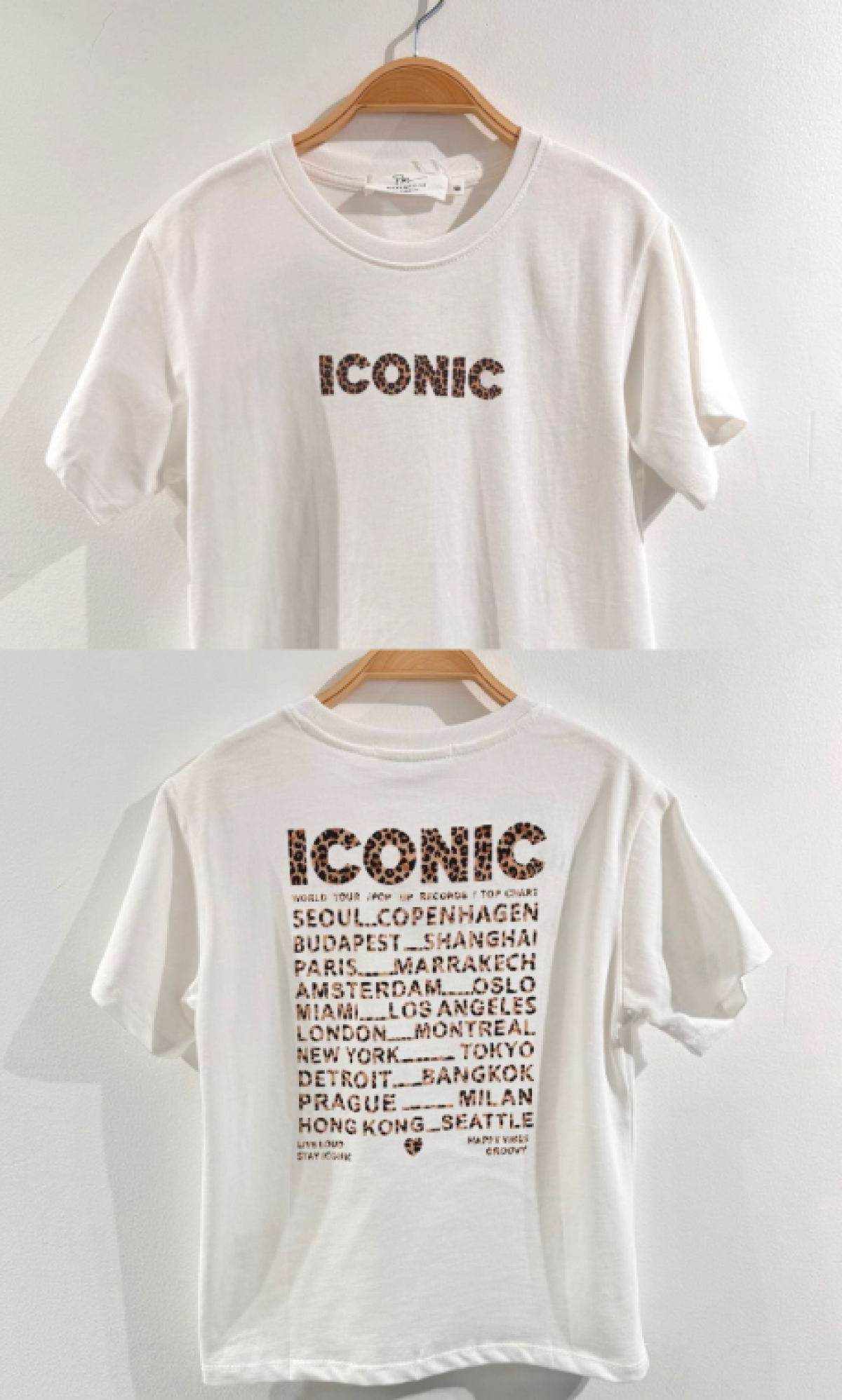 T-shirt Iconic léopard - photo 8