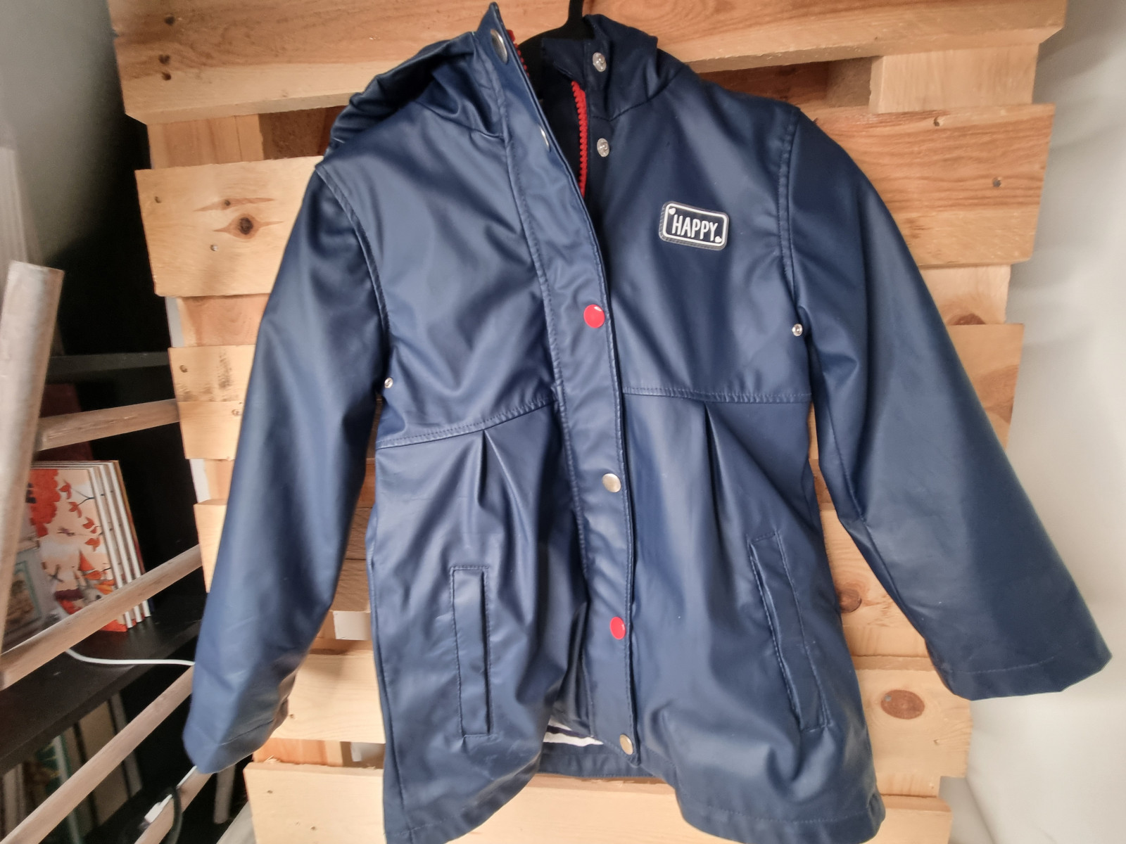 Veste marine - Boutique Toup'tibou - photo 6