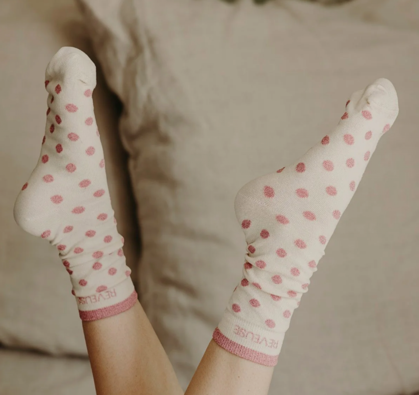 Chaussettes à paillettes, à messages & dépareillées - Adulte - photo 6