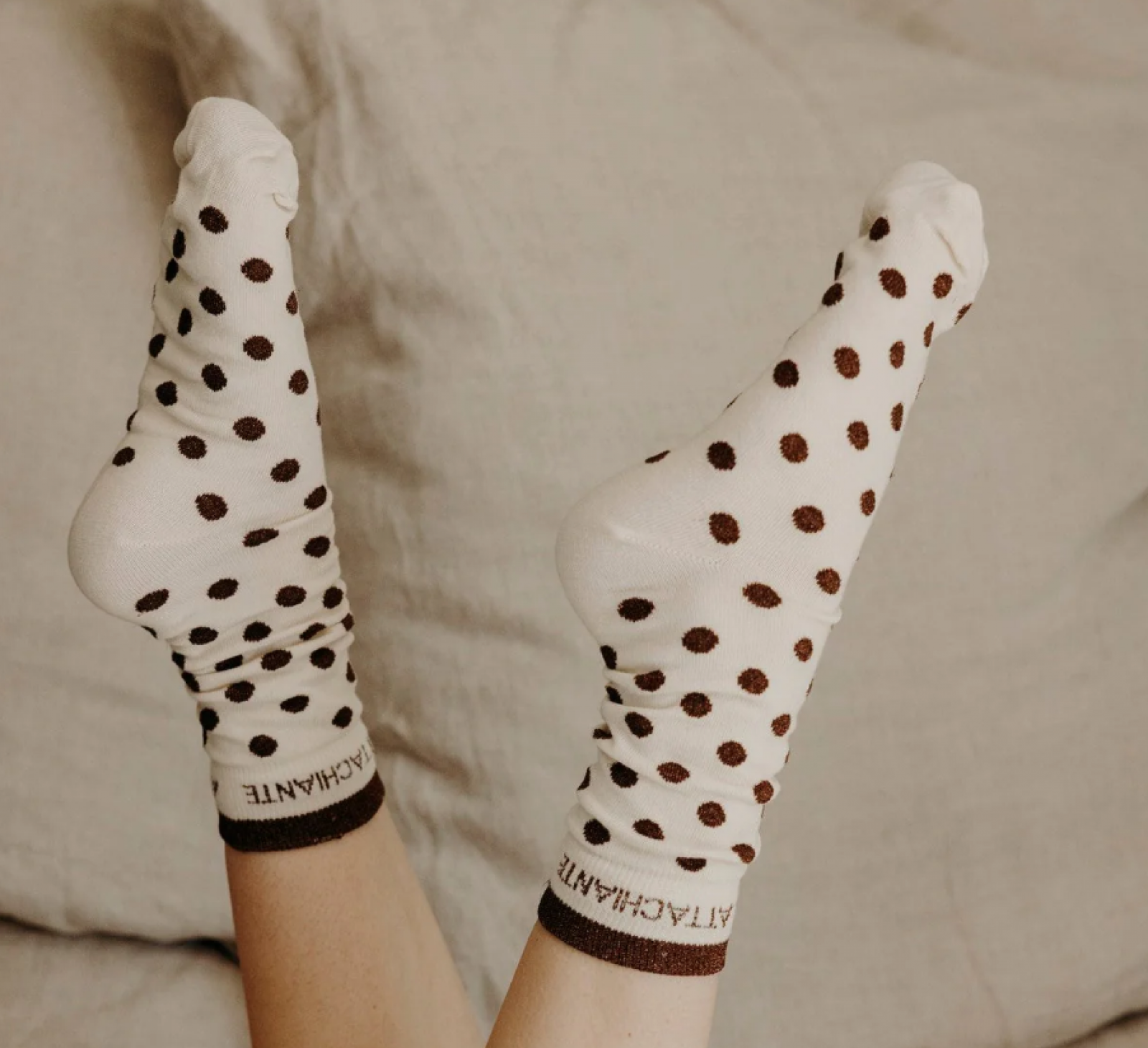 Chaussettes hautes fantaisie lurex Poule House - ass - photo 7