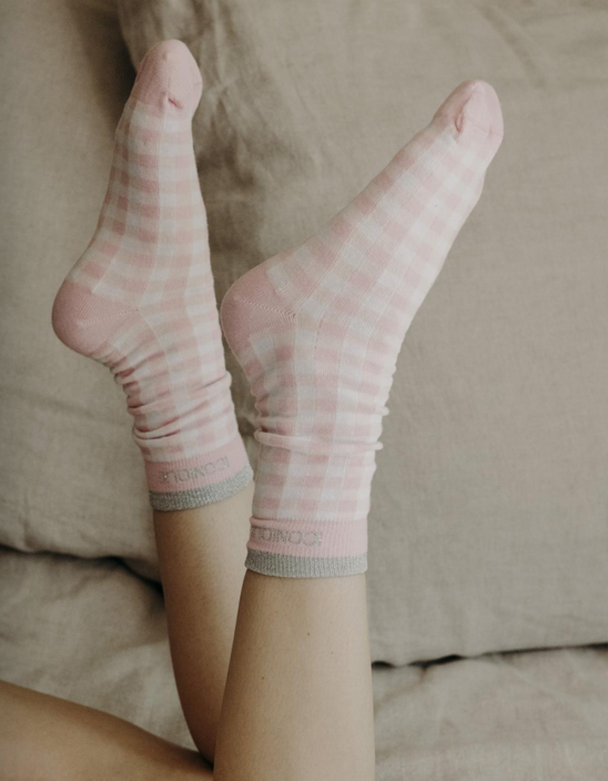 Chaussettes hautes fantaisie lurex Poule House - ass - photo 8
