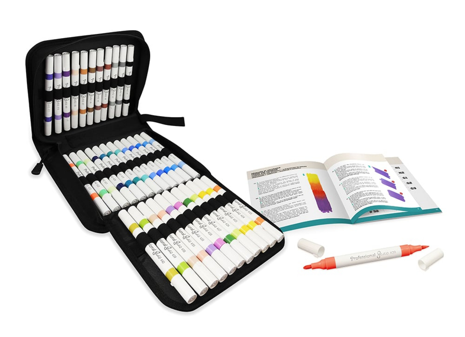 Professional Studio Trousse 45 feutres acryliques - photo 7