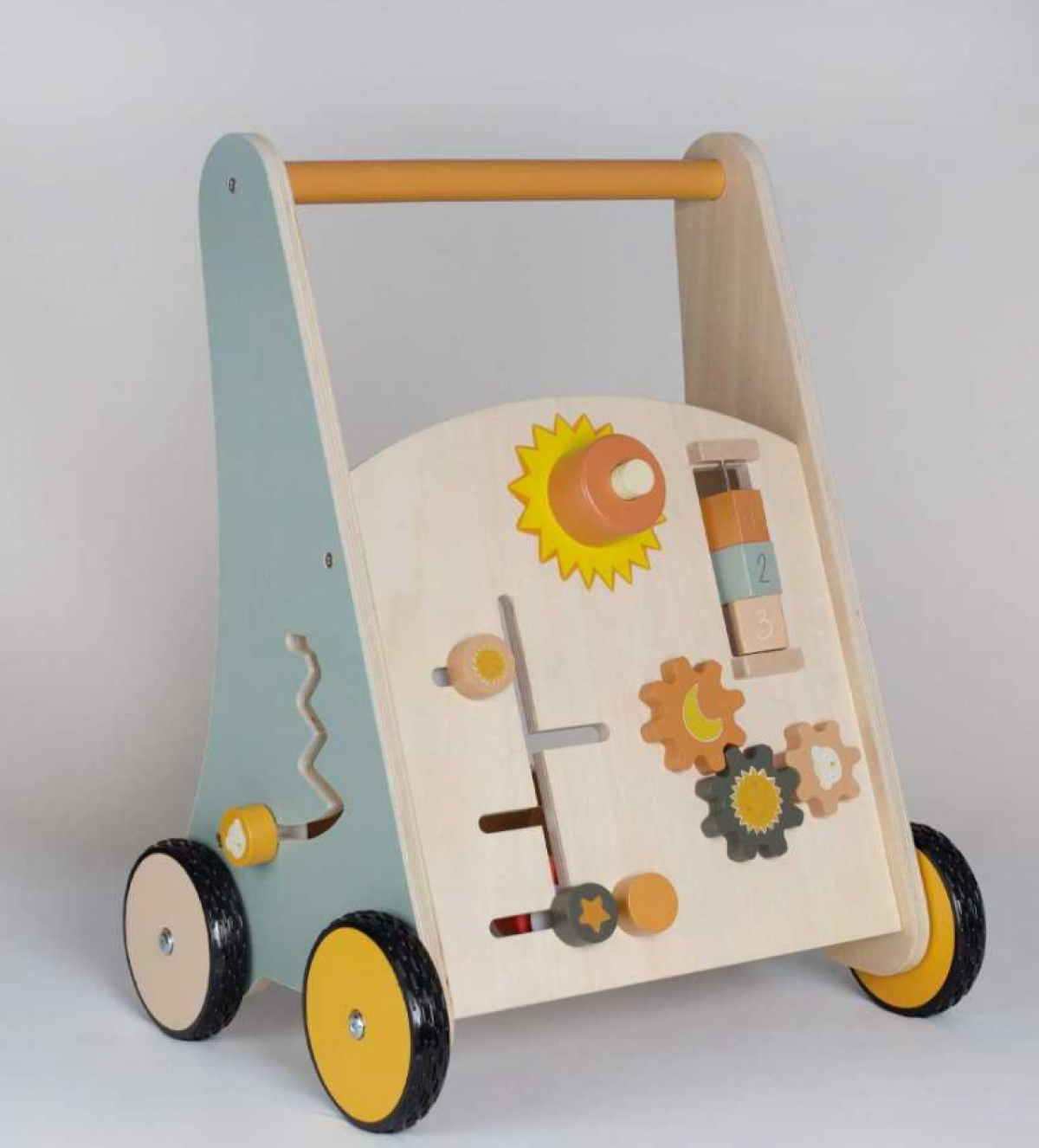 Chariot de marche en bois - photo 7