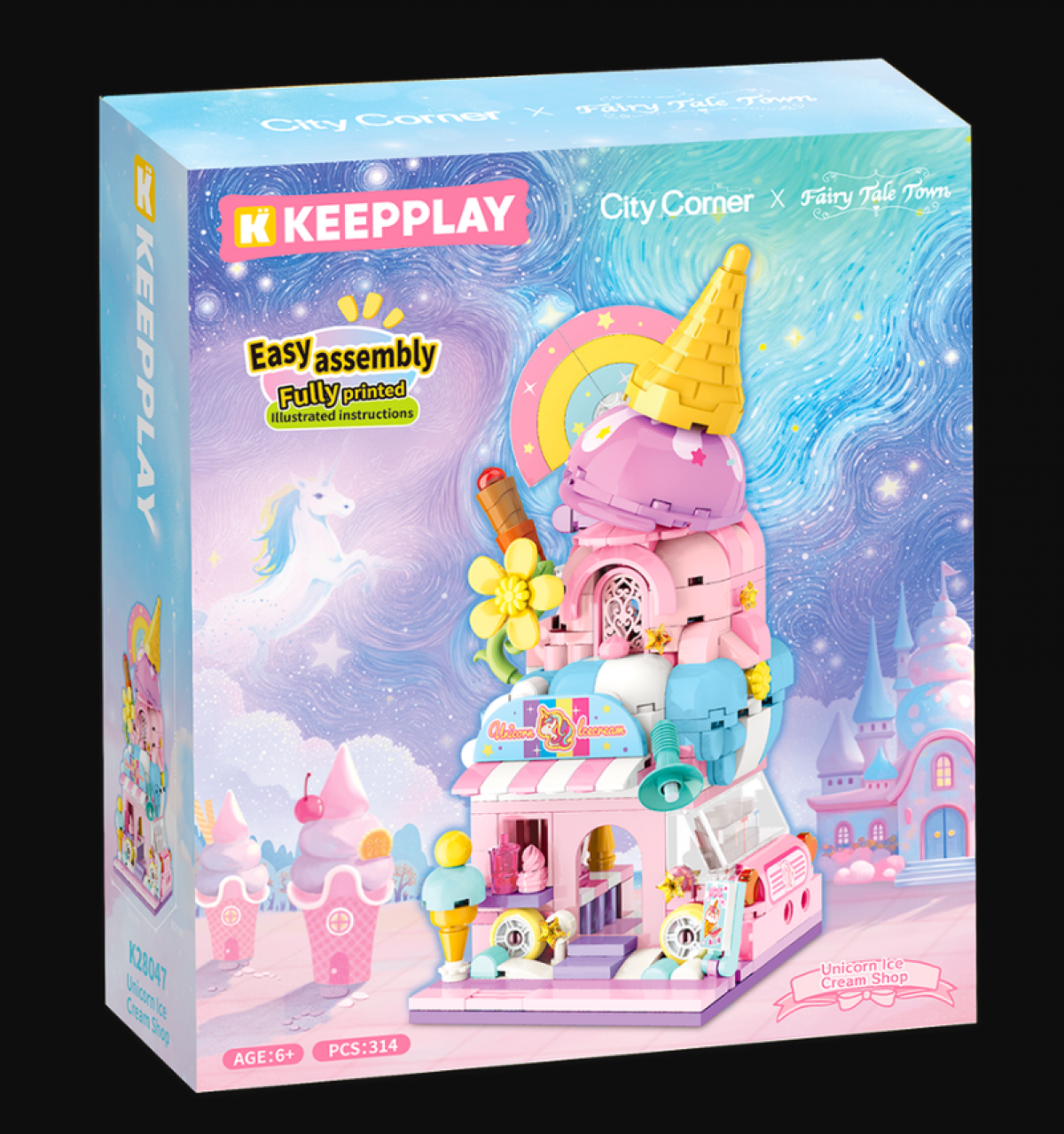 Keepplay City Corner - Unicorm Ice Cream Shop - photo 7