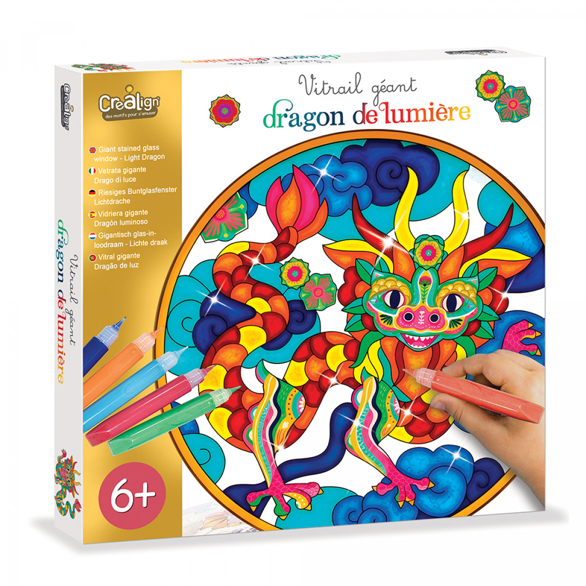 Vitrail géant - Dragon - photo 8