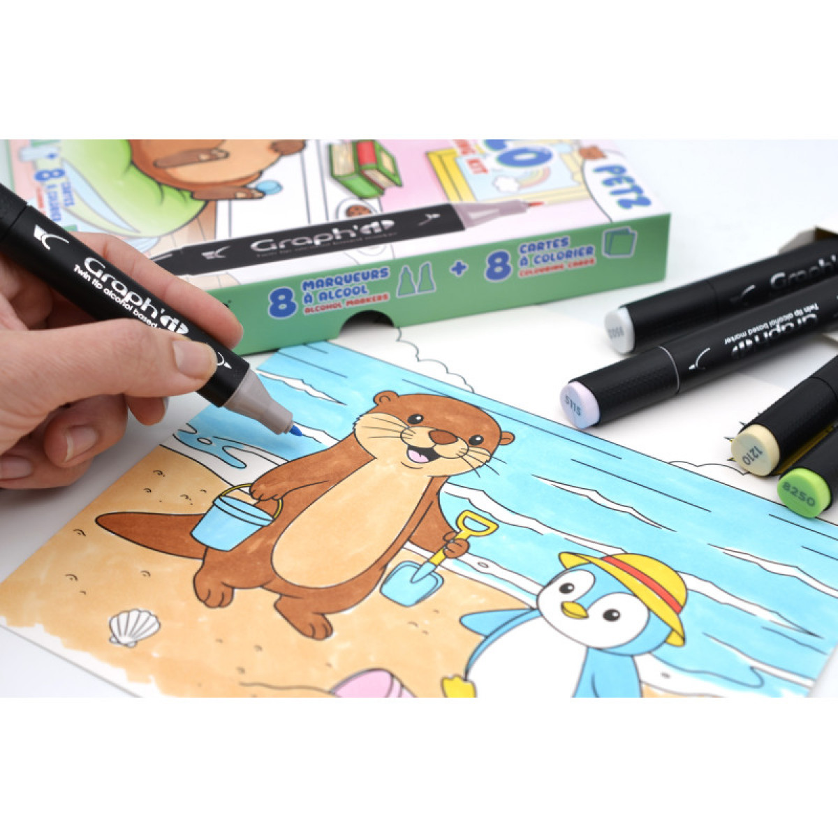 GRAPH'IT Kit de coloriage Cosy Time - PETZ - photo 8