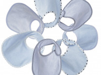 Lot de 7 bavoirs naiss bleu NEUF - photo 7
