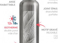 Gourde inox Groovy 750 ml isotherme - Boutique Toup'tibou - photo 12