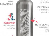 Gourde inox Groovy 750 ml isotherme - photo 12