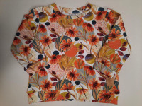 Sweatshirt 9 Lunes - Orange Flower - Boutique Toup'tibou - photo 9