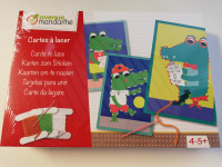 Cartes à lacer - Crocodile - Boutique Toup'tibou - photo 7