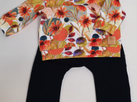 Sweatshirt 9 Lunes - Orange Flower - Boutique Toup'tibou - photo 10