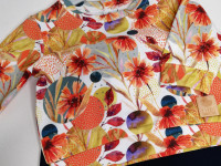 Sweatshirt 9 Lunes - Orange Flower - Boutique Toup'tibou - photo 11