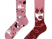 Chaussettes Many Mornings - Playful Cat - Boutique Toup'tibou - photo 9