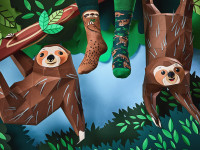 Chaussettes Many Mornings - Sloth Life - Boutique Toup'tibou - photo 7