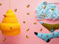 Chaussettes Many Mornings - Bee bee - Boutique Toup'tibou - photo 9