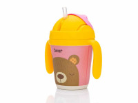 Tasse en bambou avec paille - Ours - Boutique Toup'tibou - photo 7