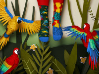 Chaussettes Many morning - Paradise parrot - photo 10
