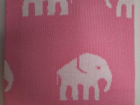 Couverture rose - Eléphant - 1600 - Boutique Toup'tibou - photo 8