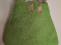 Bouillotte en noyaux de cerise hippo vert - photo 7