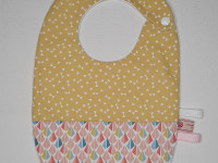 Bavoir 4/12M - fait main Mod 5 - photo 7