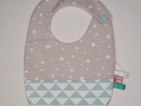 Bavoir 4/12M - fait main Mod 10 - photo 7