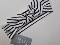 Bandeau Ul&Ka - Black Stripes - Boutique Toup'tibou - photo 7