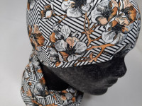 Set bonnet coton + col Ul&Ka - Goldie - photo 9