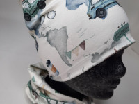 Set bonnet coton + col Ul&Ka - Fiat - photo 9