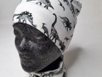 Set bonnet coton + col Ul&Ka - Dino - Boutique Toup'tibou - photo 8