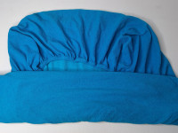 Drap housse pour lit 60*120 turquoise en éponge - photo 7