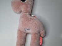 grosse peluche girafe rose - photo 7